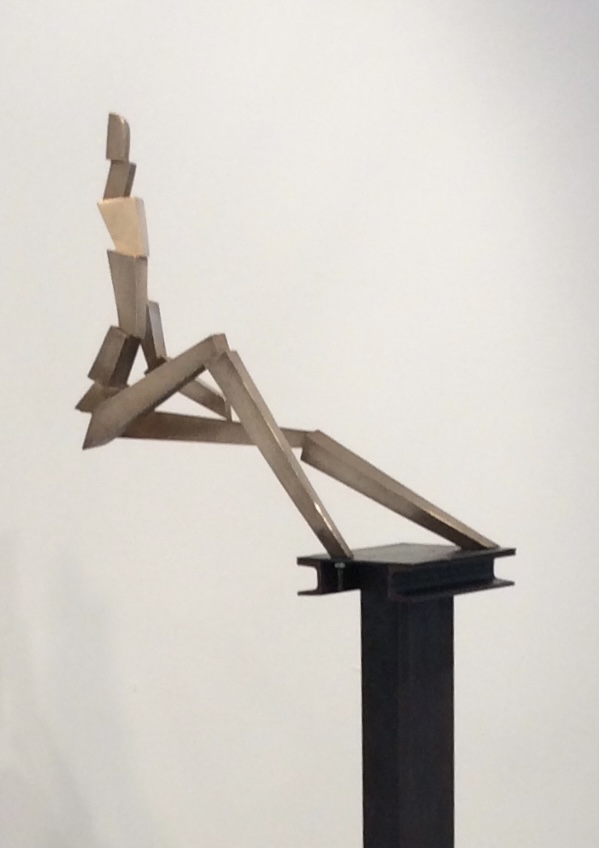 Mannequin bronze sculpture by Flavio Lucchini, 1995.